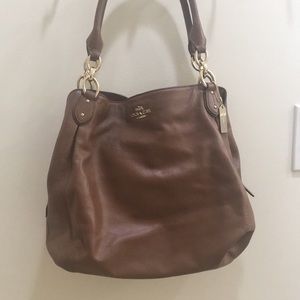Coach brown purse